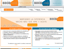 Tablet Screenshot of nhbeco.com